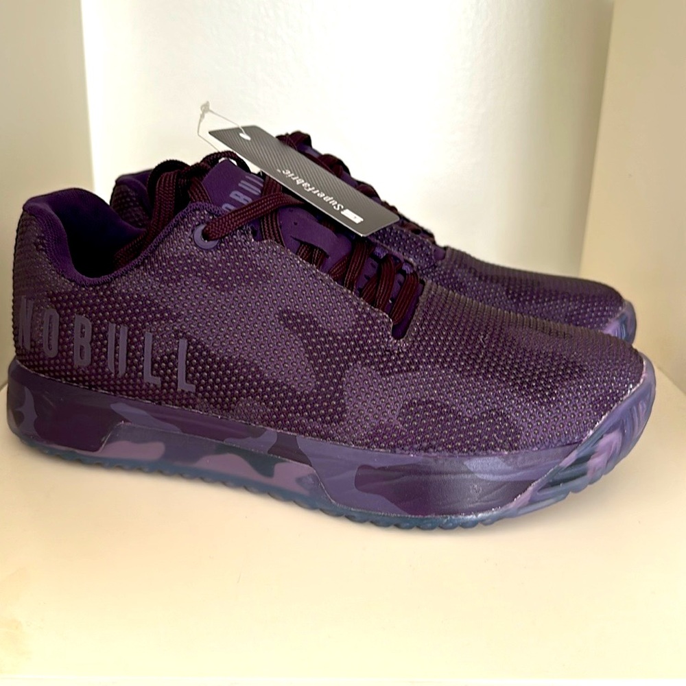 BRAND 🆕 NOBULL purple camo trainers